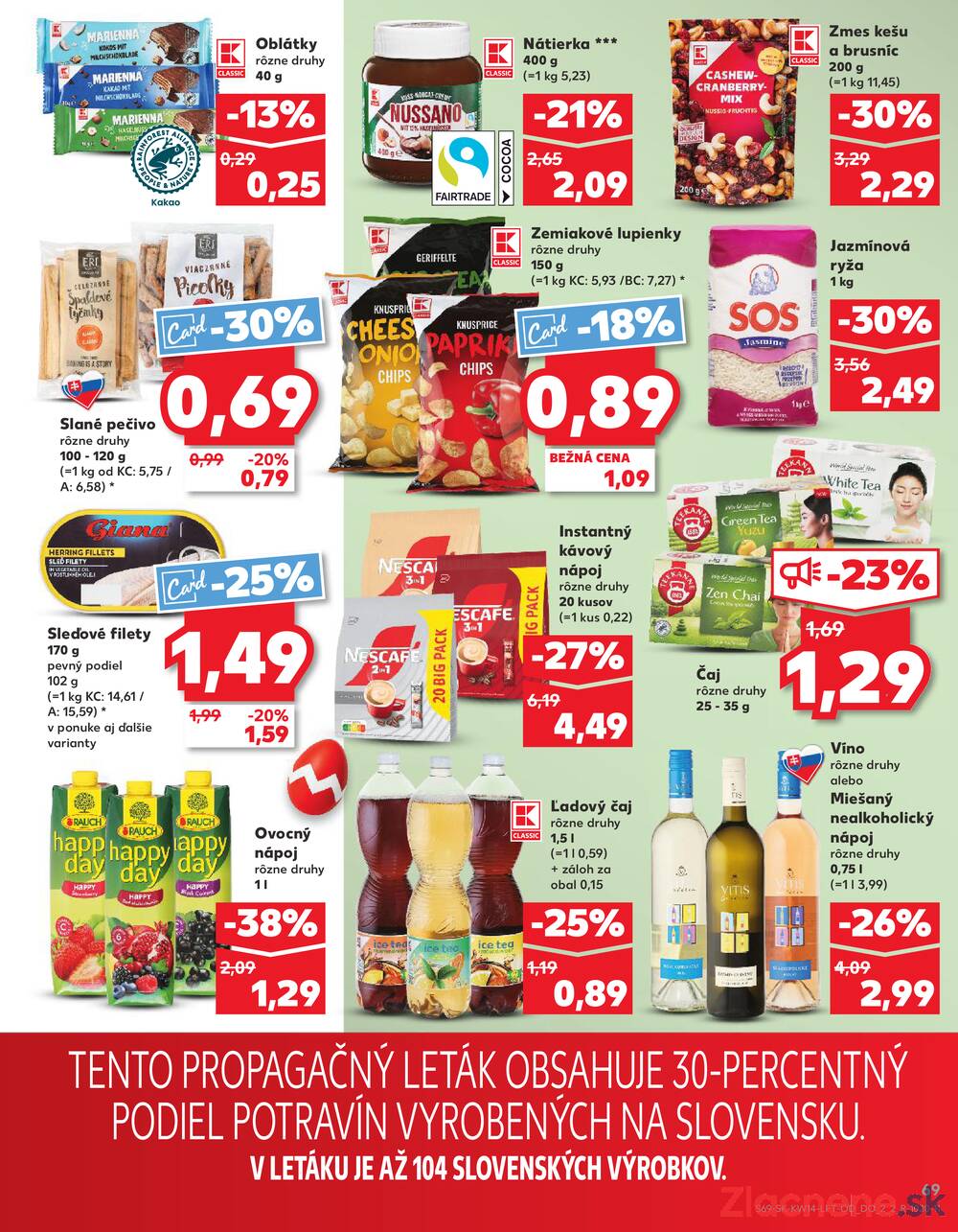 Kaufland 1.4. - 8.4. - Kaufland Bratislava - Rača