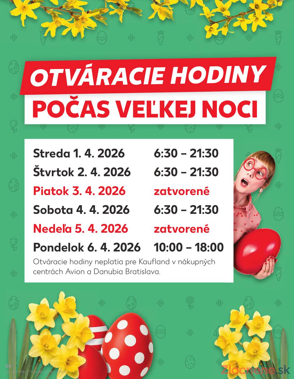 Kaufland 1.4. - 8.4. - Kaufland Trnava - Trstínska cesta