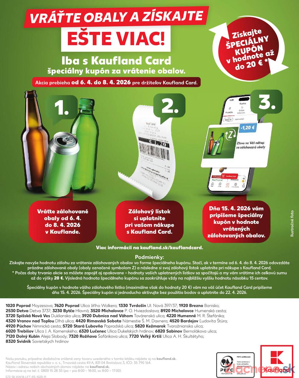 Kaufland 1.4. - 8.4. - Kaufland Poprad - Moyzesova