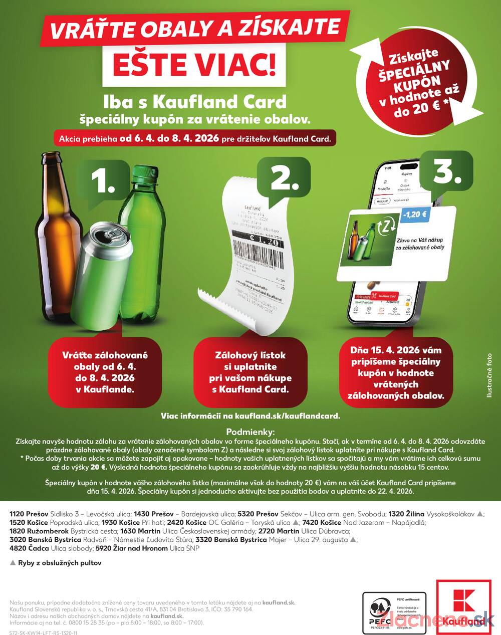 Kaufland 1.4. - 8.4. - Kaufland Žilina