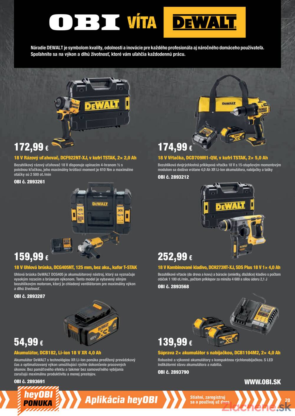 OBI od 1.4. do 30.4.2026