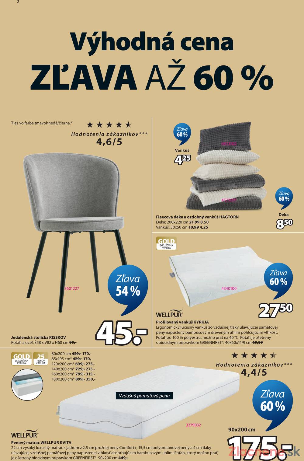 Leták Jysk - Jysk od 15.4. do 26.6.2026 - strana 2