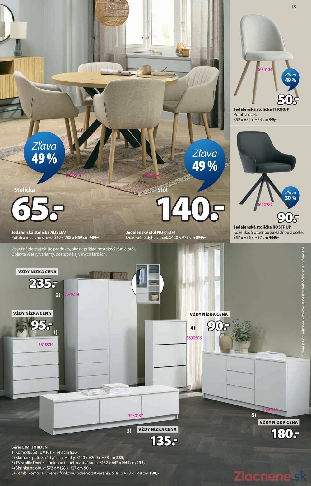 Leták Jysk - Jysk od 15.4. do 26.6.2026 - strana 15