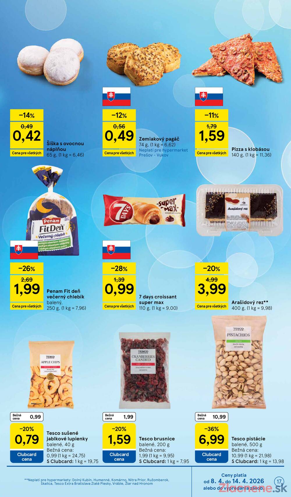 Leták Tesco - Tesco malé hypermarkety 7.4. - 14.4. - strana 17 Leták Tesco - Tesco malé hypermarkety 7.4. - 14.4. - strana 17