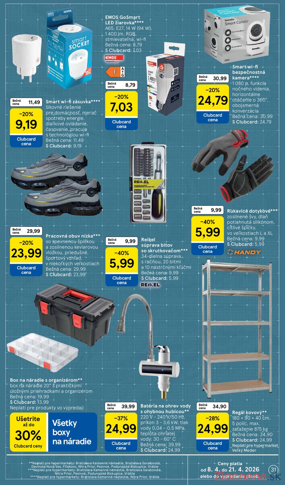 Tesco malé hypermarkety 7.4. - 14.4.