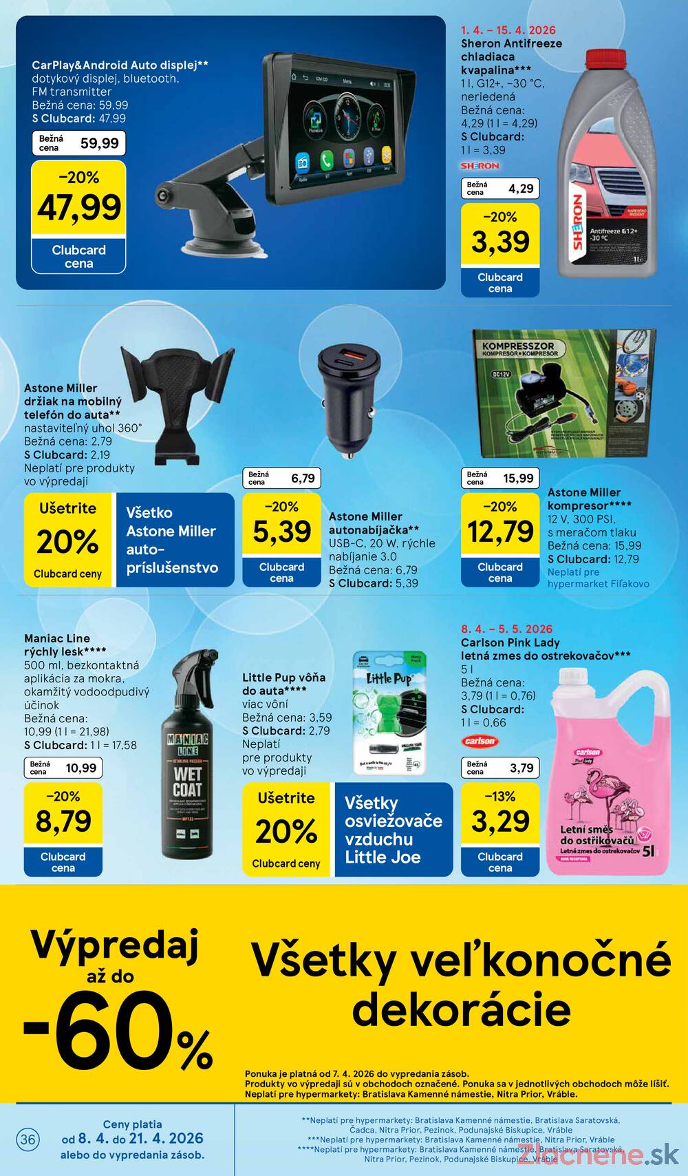 Tesco malé hypermarkety 7.4. - 14.4.