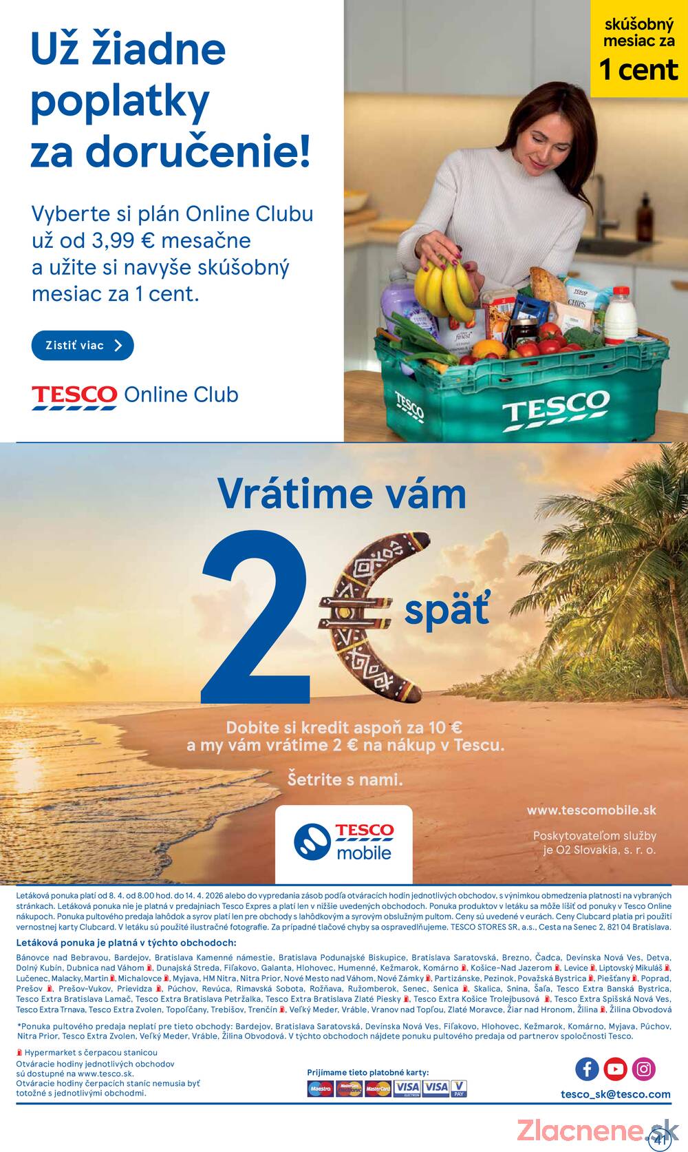 Tesco malé hypermarkety 7.4. - 14.4.