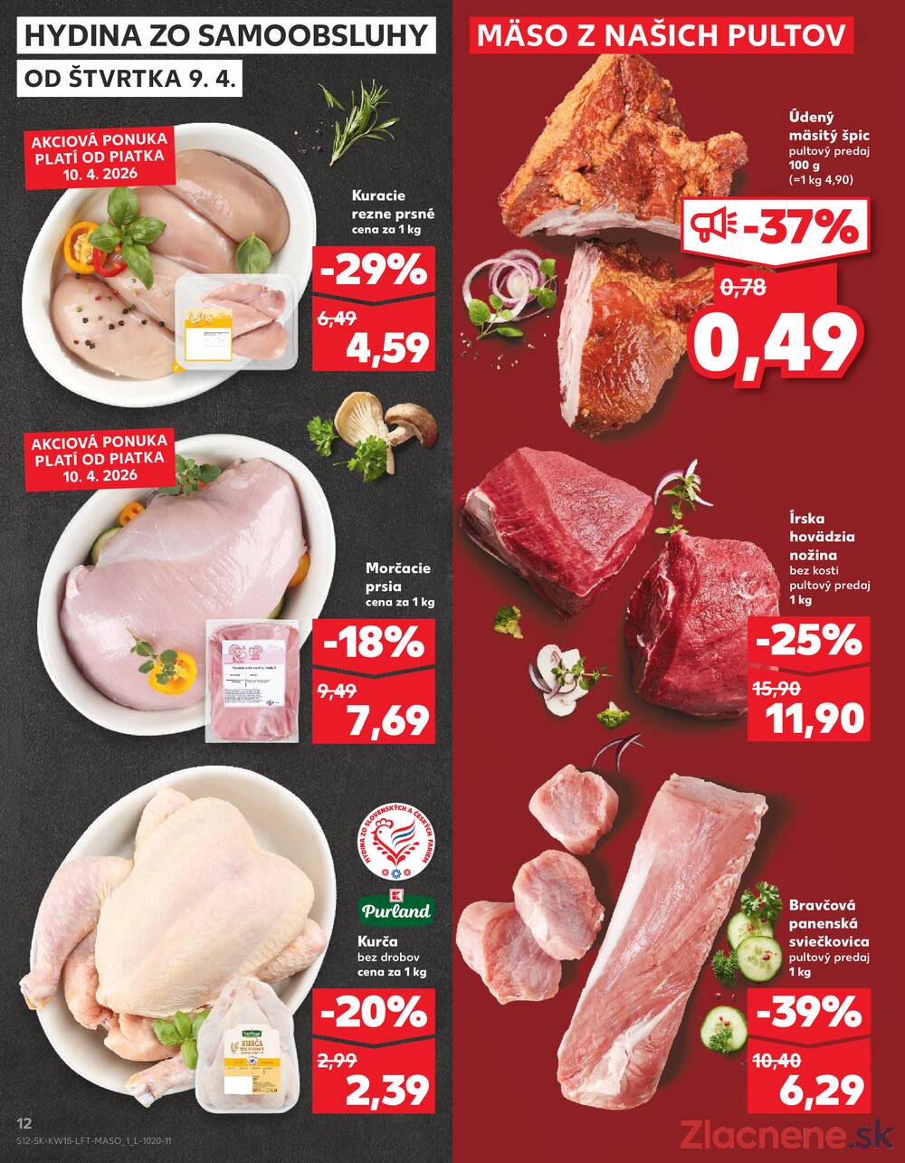 Kaufland 9.4. - 15.4. - Kaufland Spišská Nová Ves