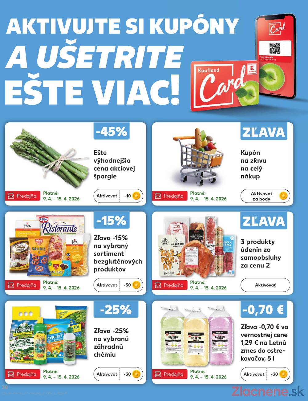 Kaufland 9.4. - 15.4. - Kaufland Bardejov