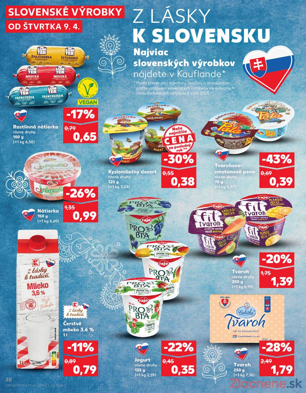 Leták Kaufland - Kaufland 9.4. - 15.4. - Kaufland Trebišov - strana 20 Leták Kaufland - Kaufland 9.4. - 15.4. - Kaufland Trebišov - strana 20