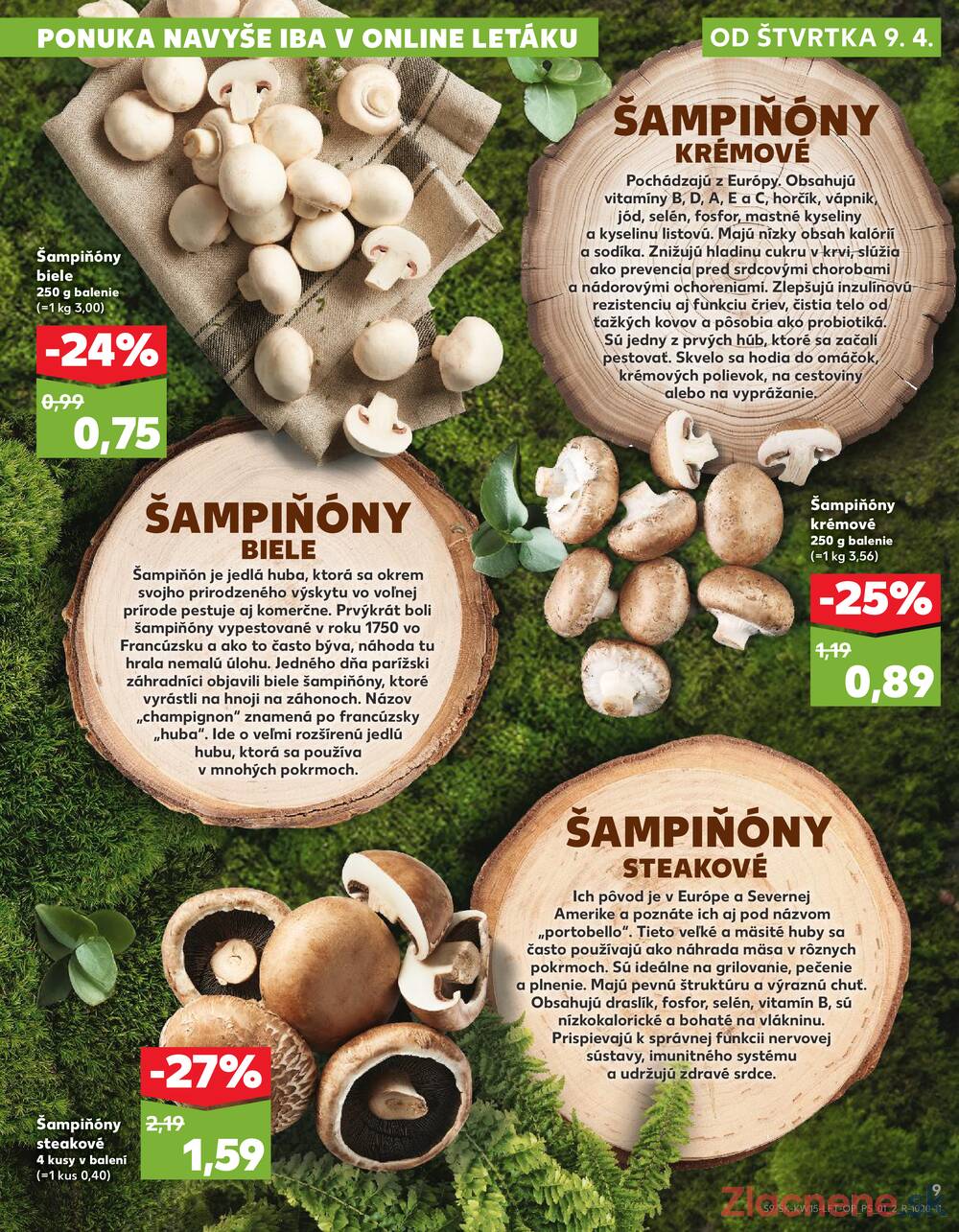 Leták Kaufland - Kaufland 9.4. - 15.4. - Kaufland Dolný Kubín - strana 9 Leták Kaufland - Kaufland 9.4. - 15.4. - Kaufland Dolný Kubín - strana 9