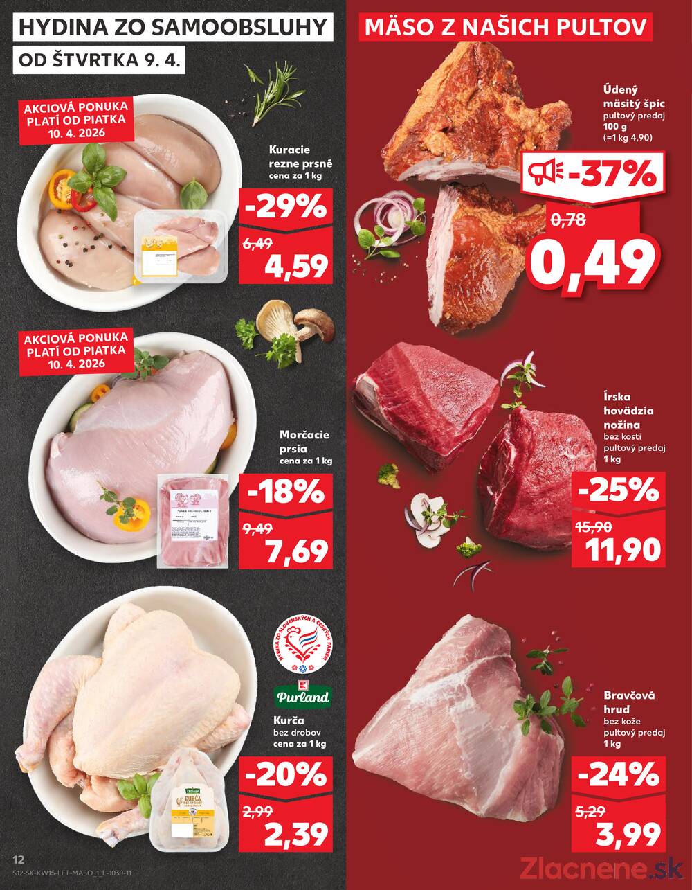 Kaufland 9.4. - 15.4. - Kaufland Piešťany