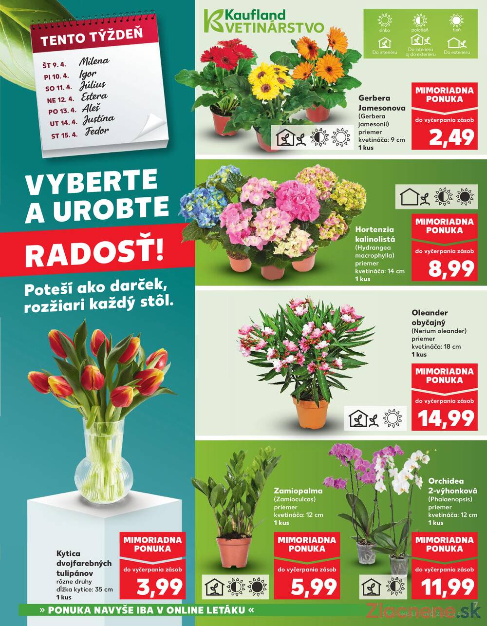 Leták Kaufland - Kaufland 9.4. - 15.4. - Kaufland Bratislava Danubia – Panónska cesta - strana 7