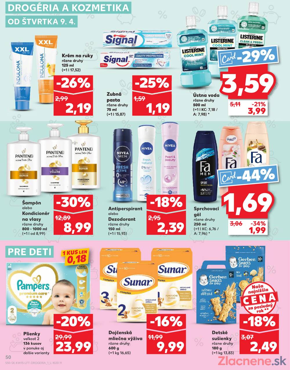 Kaufland 9.4. - 15.4. - Kaufland Trnava - Nová ul.