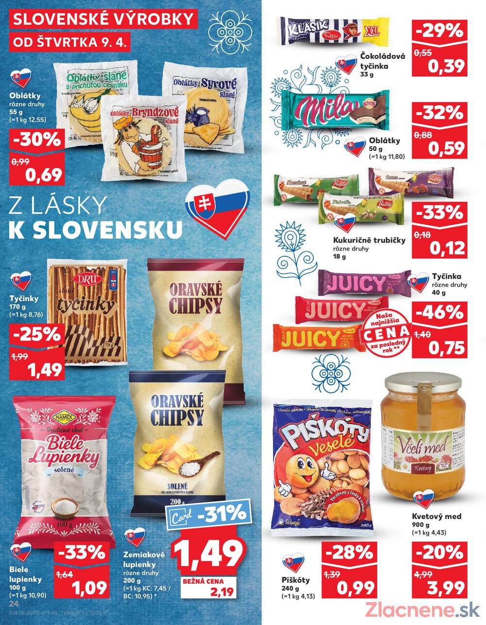 Kaufland 9.4. - 15.4. - Bratislava-Patrónka