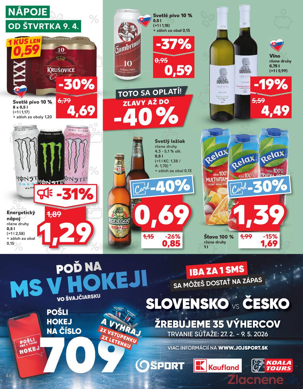 Kaufland 9.4. - 15.4. - Kaufland Liptovský Mikuláš