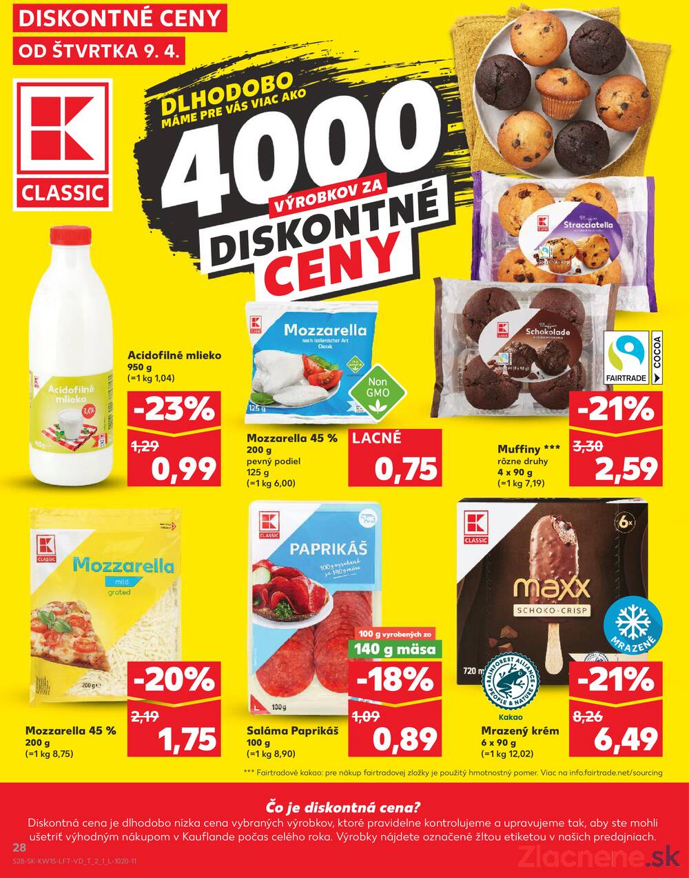 Kaufland 9.4. - 15.4. - Kaufland Zvolen