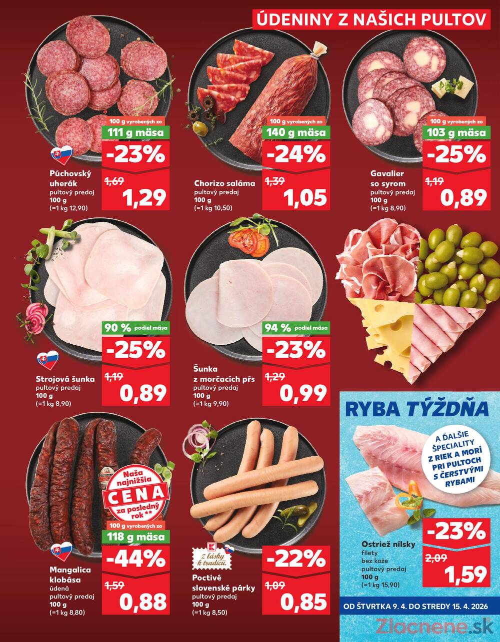 Kaufland 9.4. - 15.4. - Kaufland Ružomberok