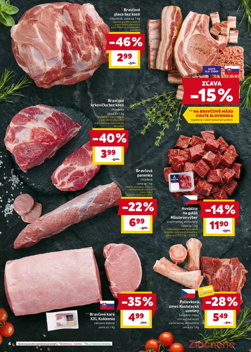 BILLA od 7.4. do 14.4.2026