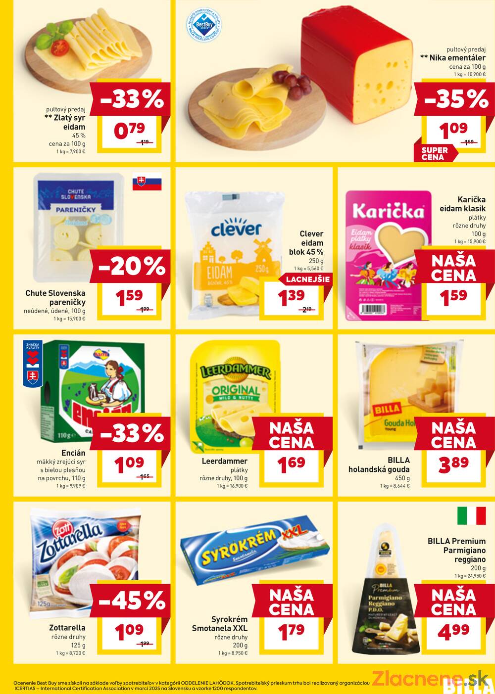 BILLA od 7.4. do 14.4.2026