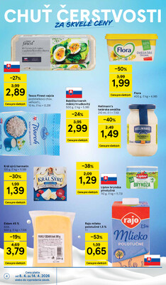 Tesco supermarkety od 8.4. do 14.4.2026
