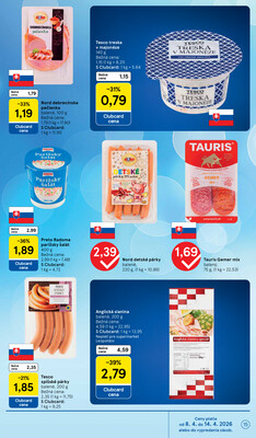 Tesco supermarkety od 8.4. do 14.4.2026