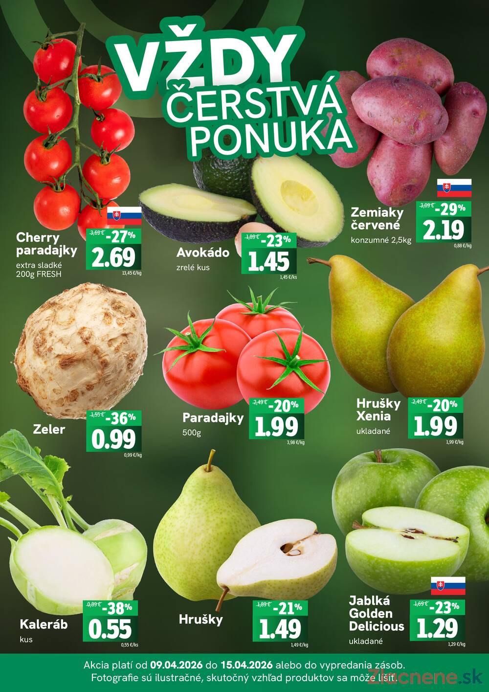 Leták Fresh - Fresh TÝŽDENNÁ AKCIA  do 15.4. - strana 3