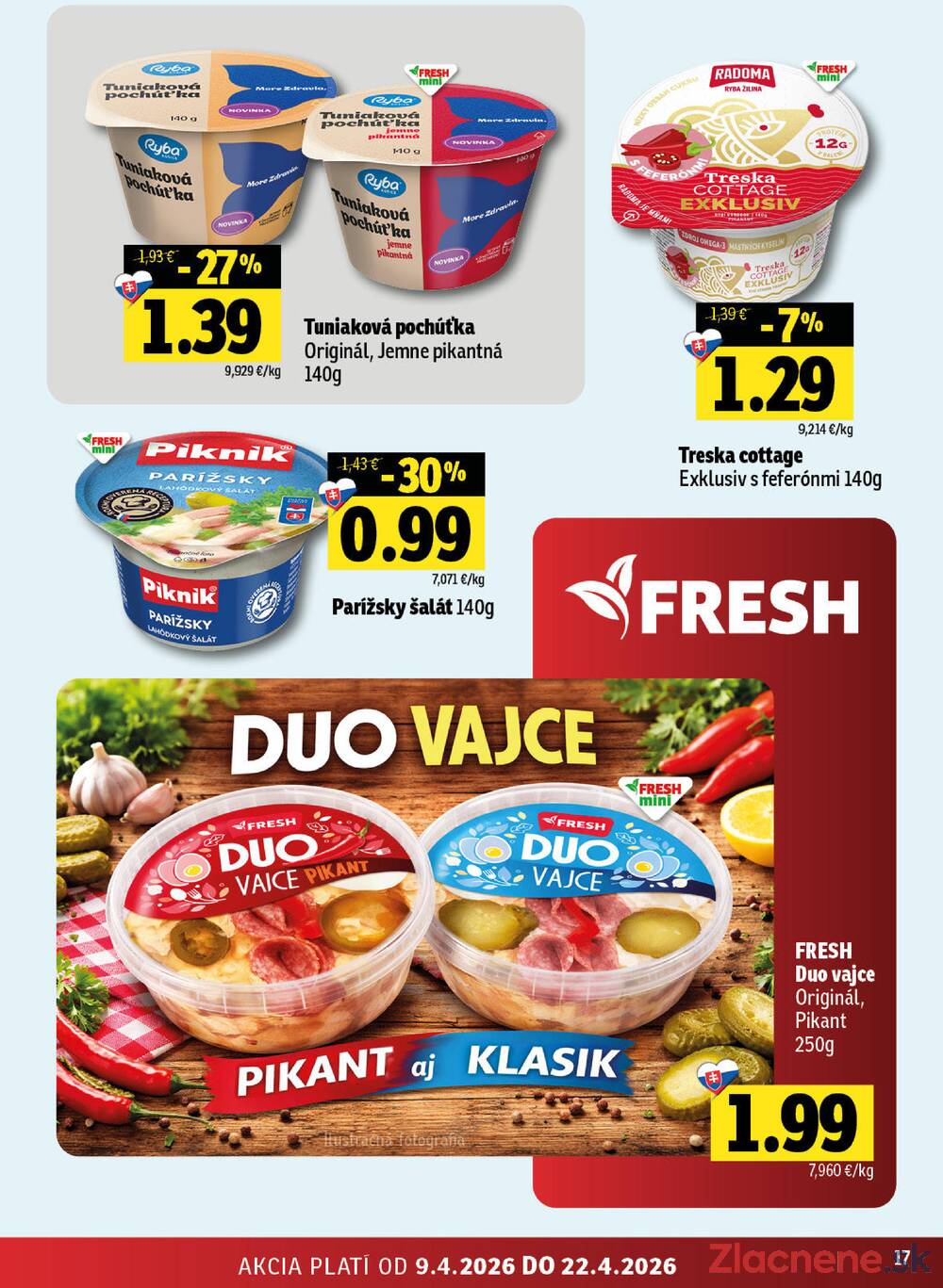 Leták Fresh - Fresh do 22.4. - strana 17