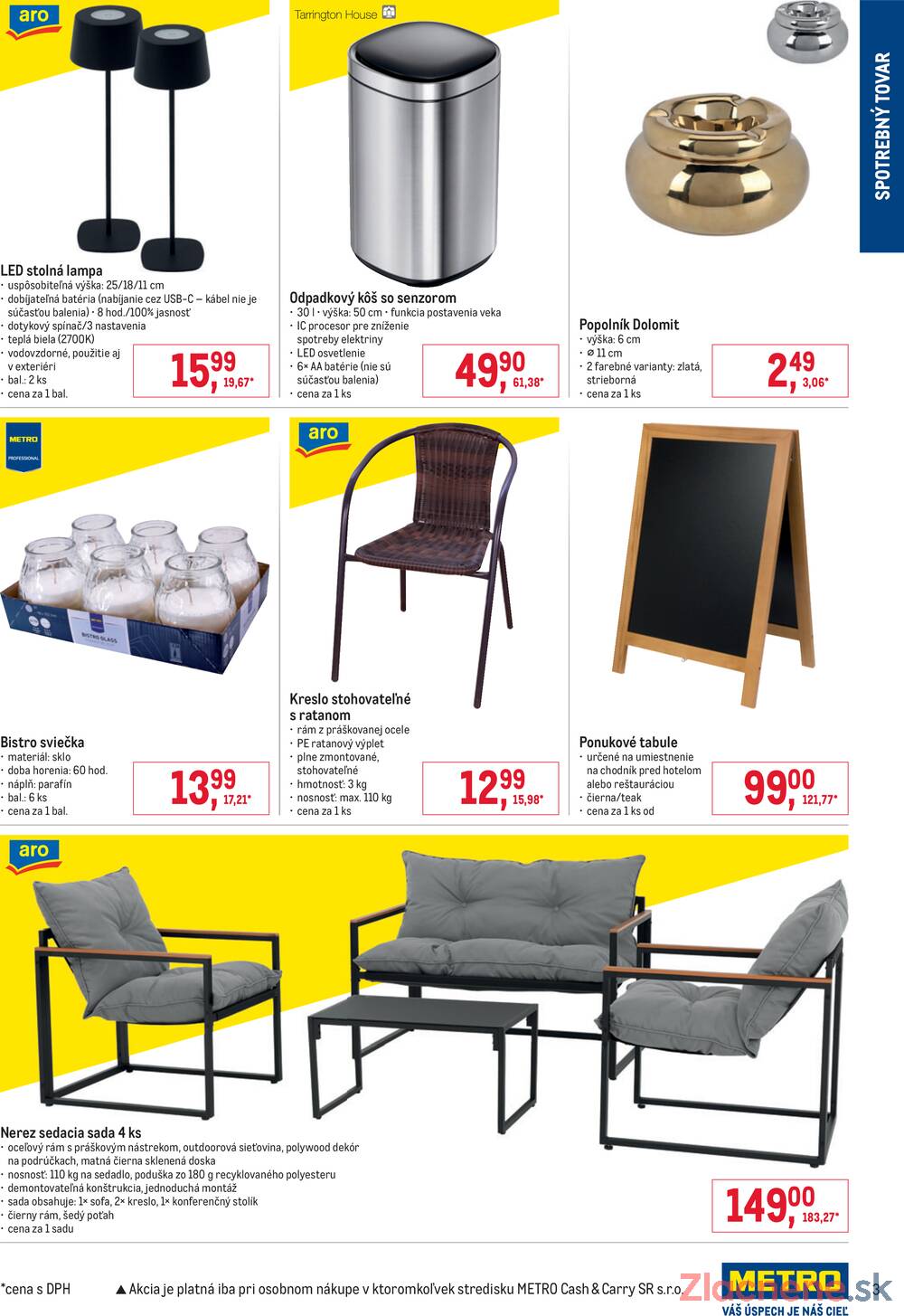 Leták METRO - METRO Spotrebný tovar do 21.4. - strana 3 Leták METRO - METRO Spotrebný tovar do 21.4. - strana 3