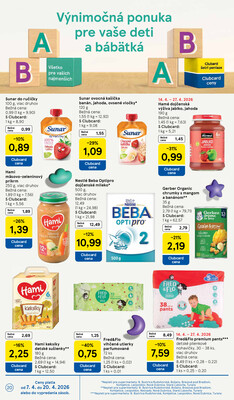 Tesco supermarkety od 15.4. do 21.4.2026
