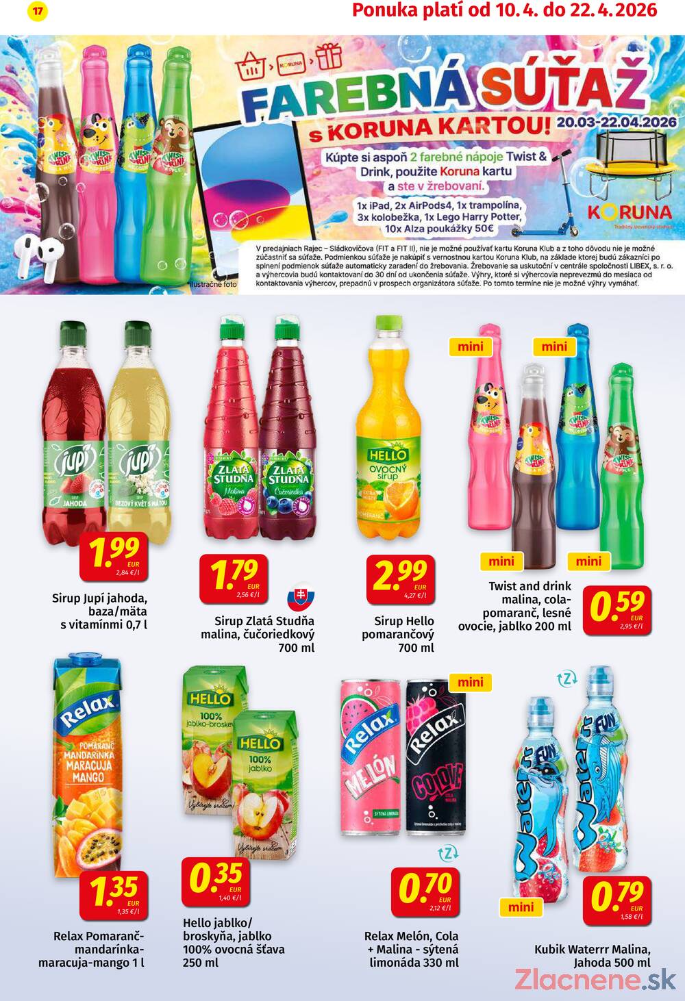 Leták KORUNA - KORUNA do 22.4. - strana 17