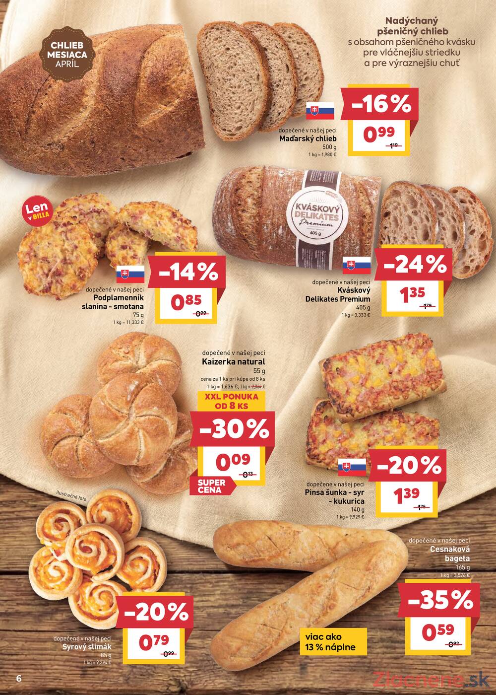 BILLA od 15.4. do 21.4.2026