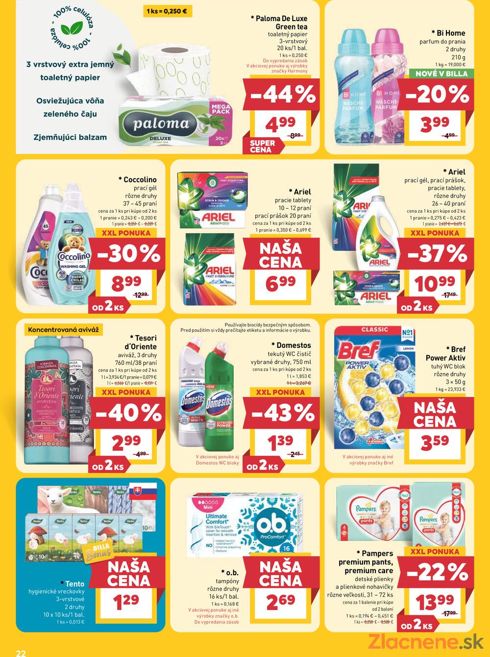 BILLA od 15.4. do 21.4.2026