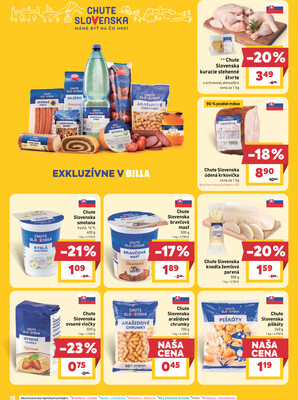 BILLA od 15.4. do 21.4.2026