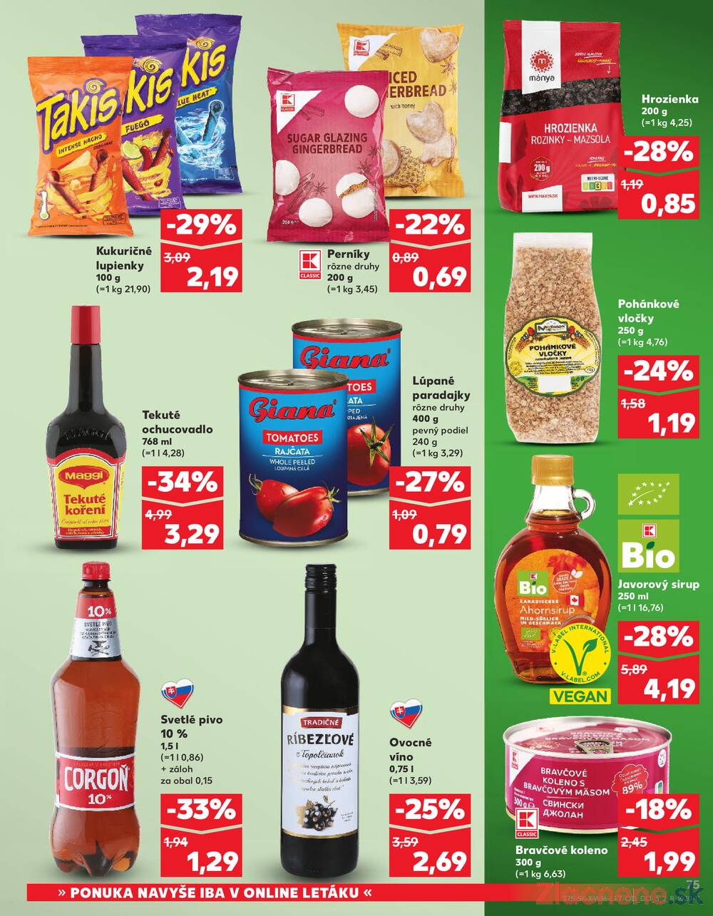 Kaufland 16.4. - 22.4. - Kaufland Bardejov