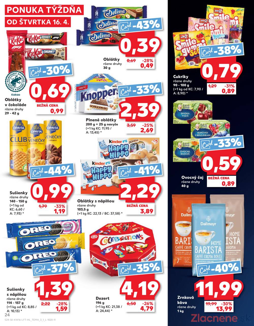 Kaufland 16.4. - 22.4. - Kaufland Trnava - Nová ul.