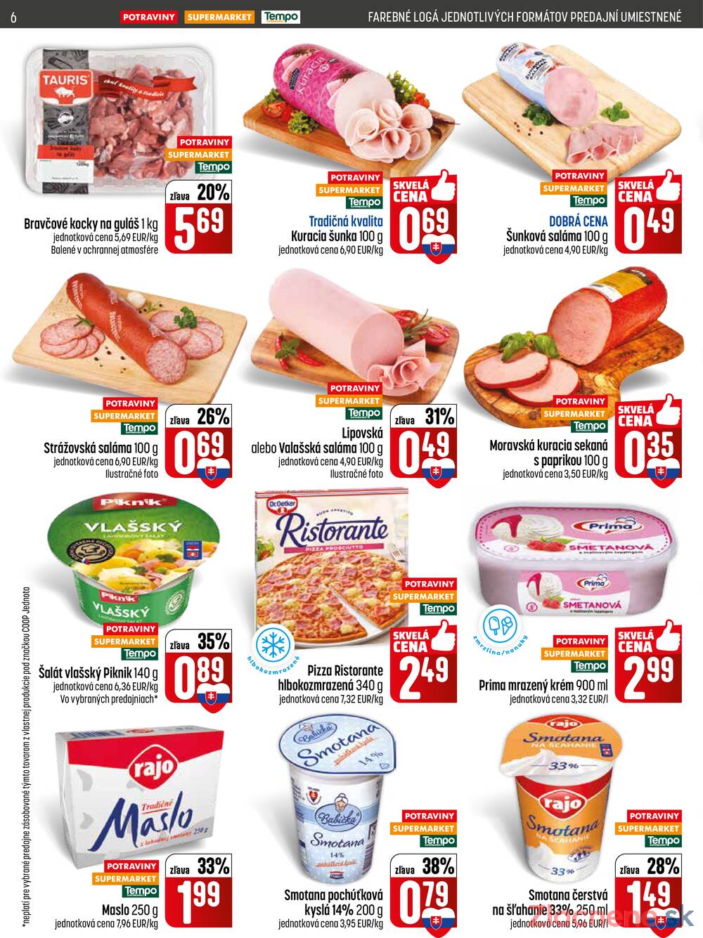 Leták COOP Jednota Slovensko - COOP do 22.4. - strana 6