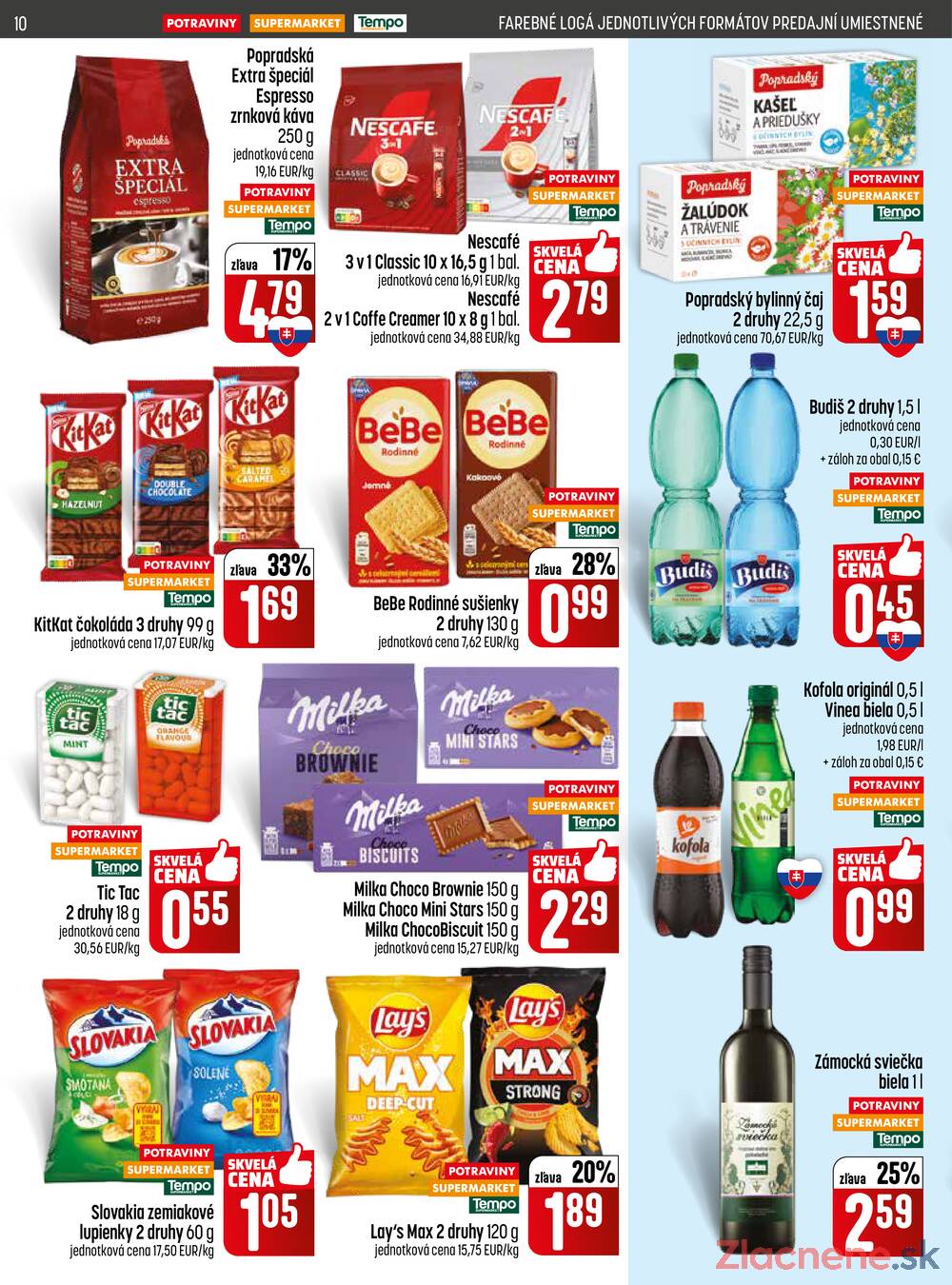 Leták COOP Jednota Slovensko - COOP do 22.4. - strana 10