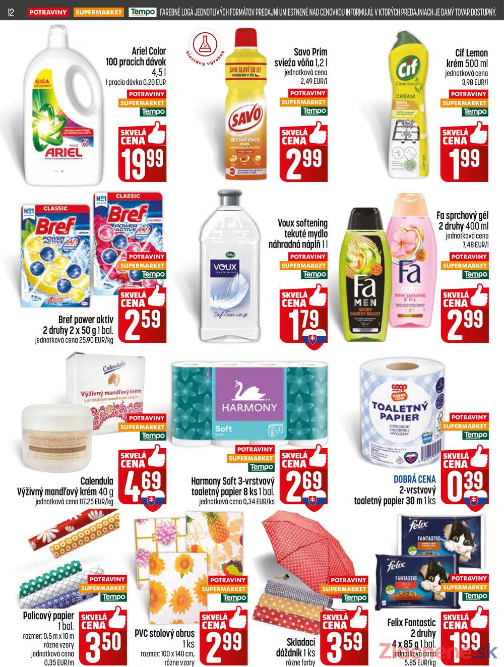 Leták COOP Jednota Slovensko - COOP do 22.4. - strana 12