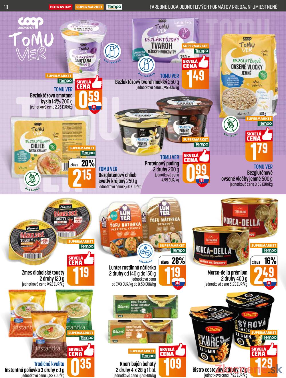 Leták COOP Jednota Slovensko - COOP do 22.4. - strana 18