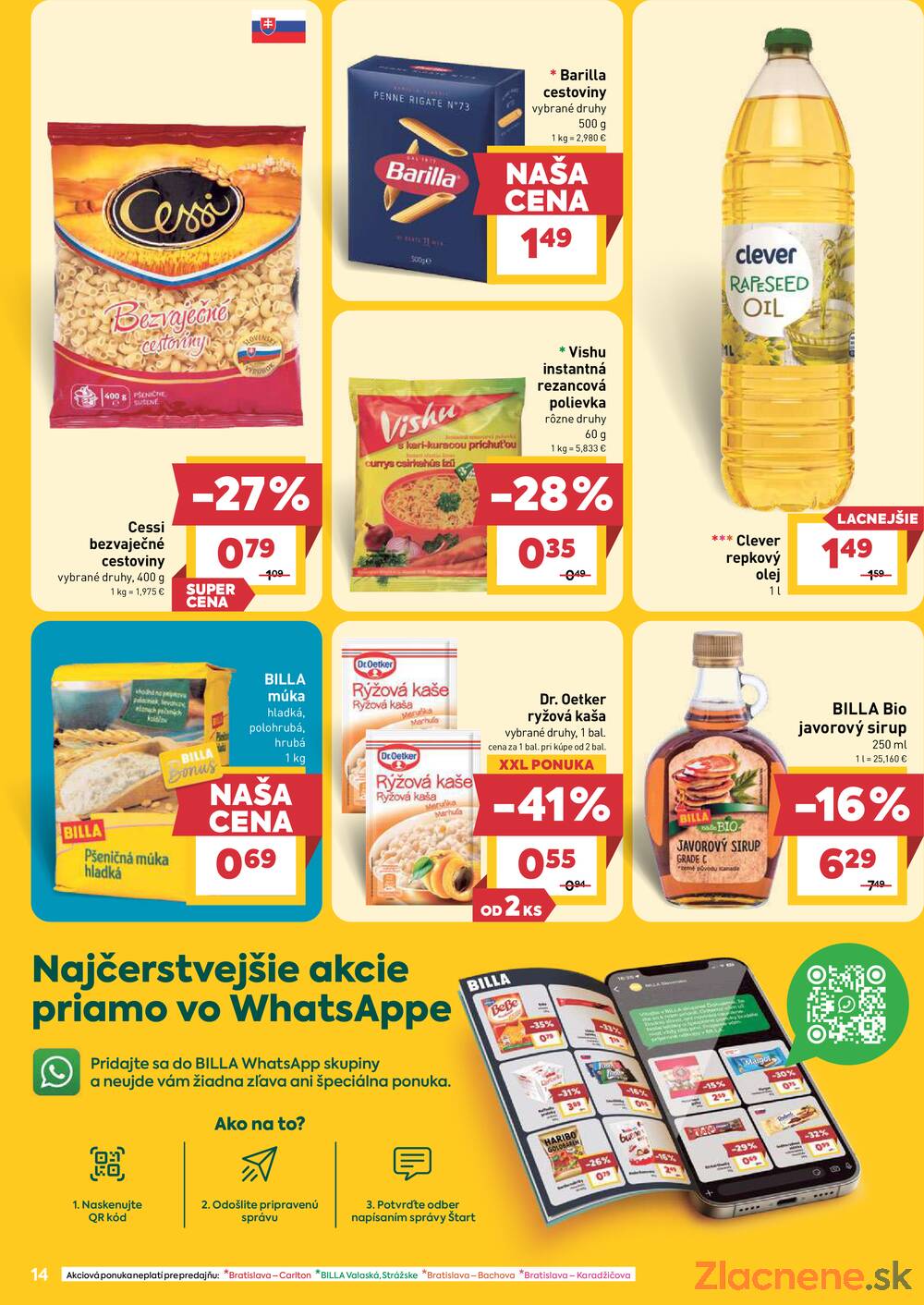 Leták BILLA - BILLA od 22.4. do 28.4.2026 - strana 14