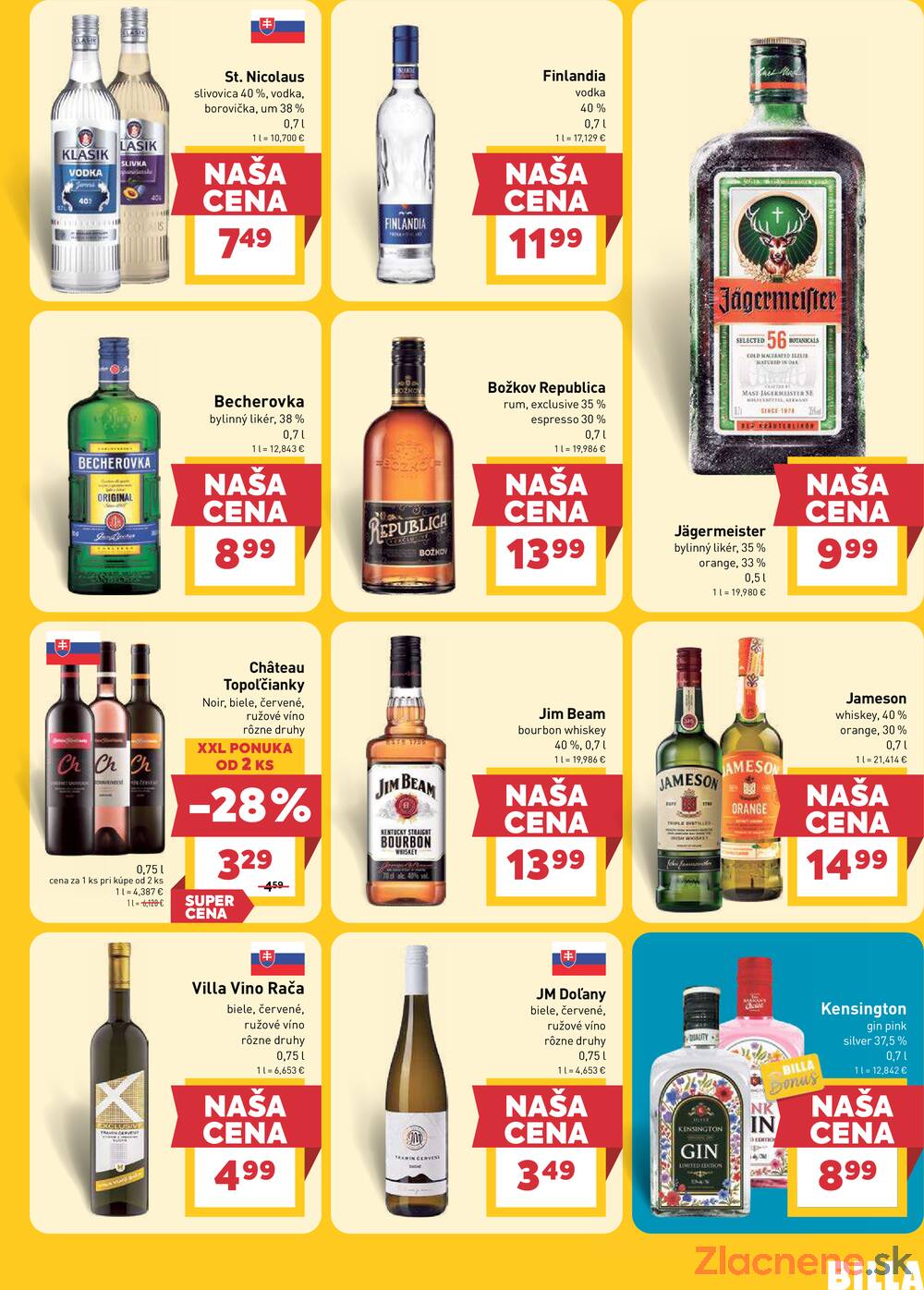 BILLA od 22.4. do 28.4.2026