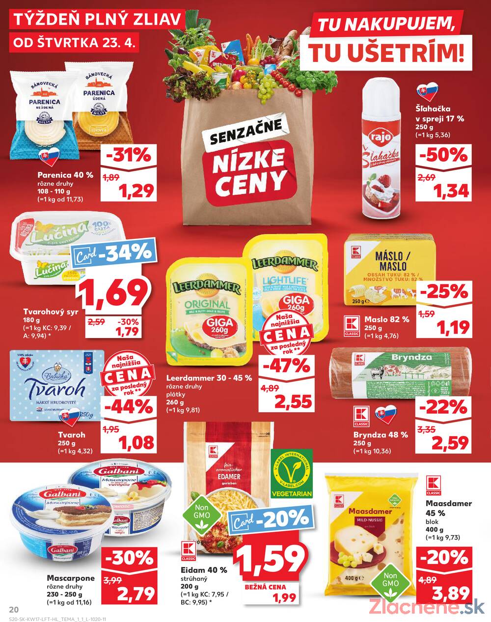 Leták Kaufland - Kaufland 23.4. - 29.4. - Kaufland Tvrdošín - strana 20
