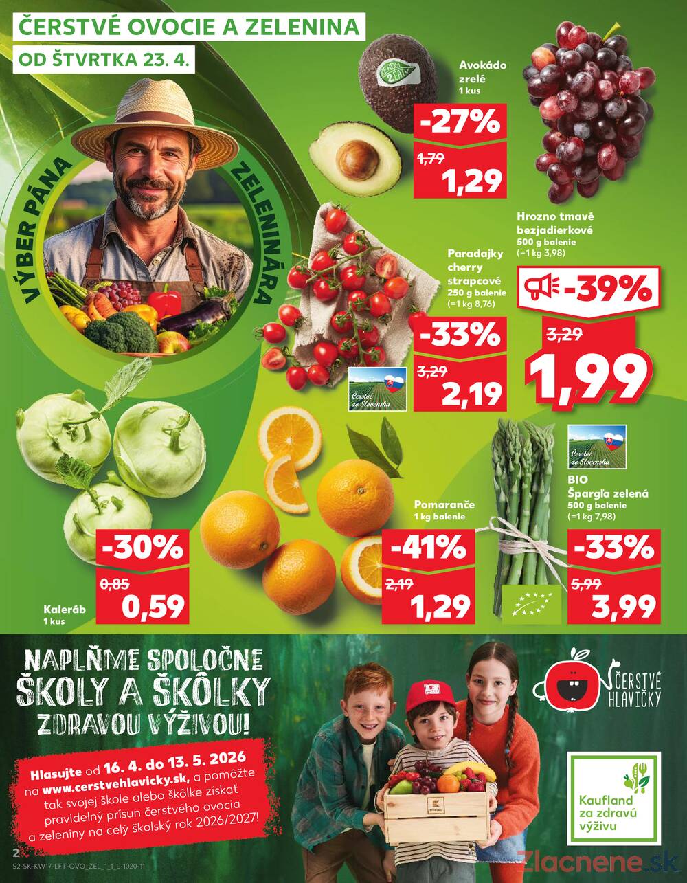 Leták Kaufland - Kaufland 23.4. - 29.4. - Kaufland Vranov nad Topľou - strana 2