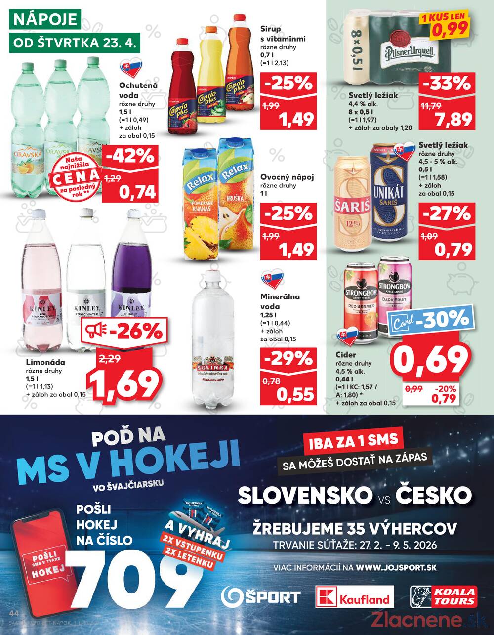 Kaufland 23.4. - 29.4. - Kaufland Trebišov