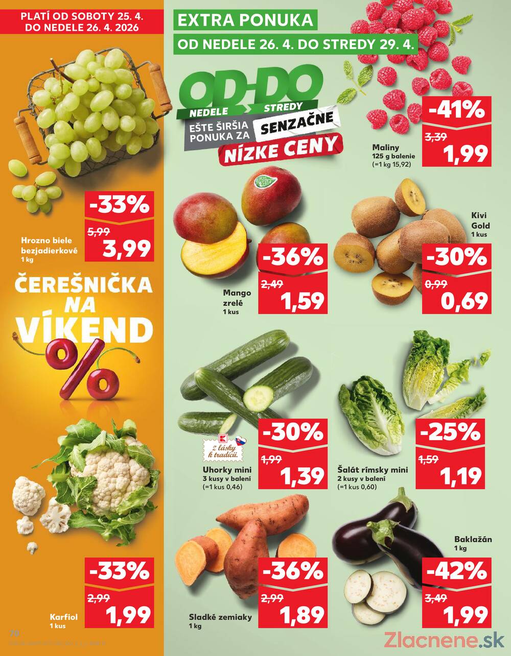 Leták Kaufland - Kaufland 23.4. - 29.4. - Kaufland Lučenec - strana 70