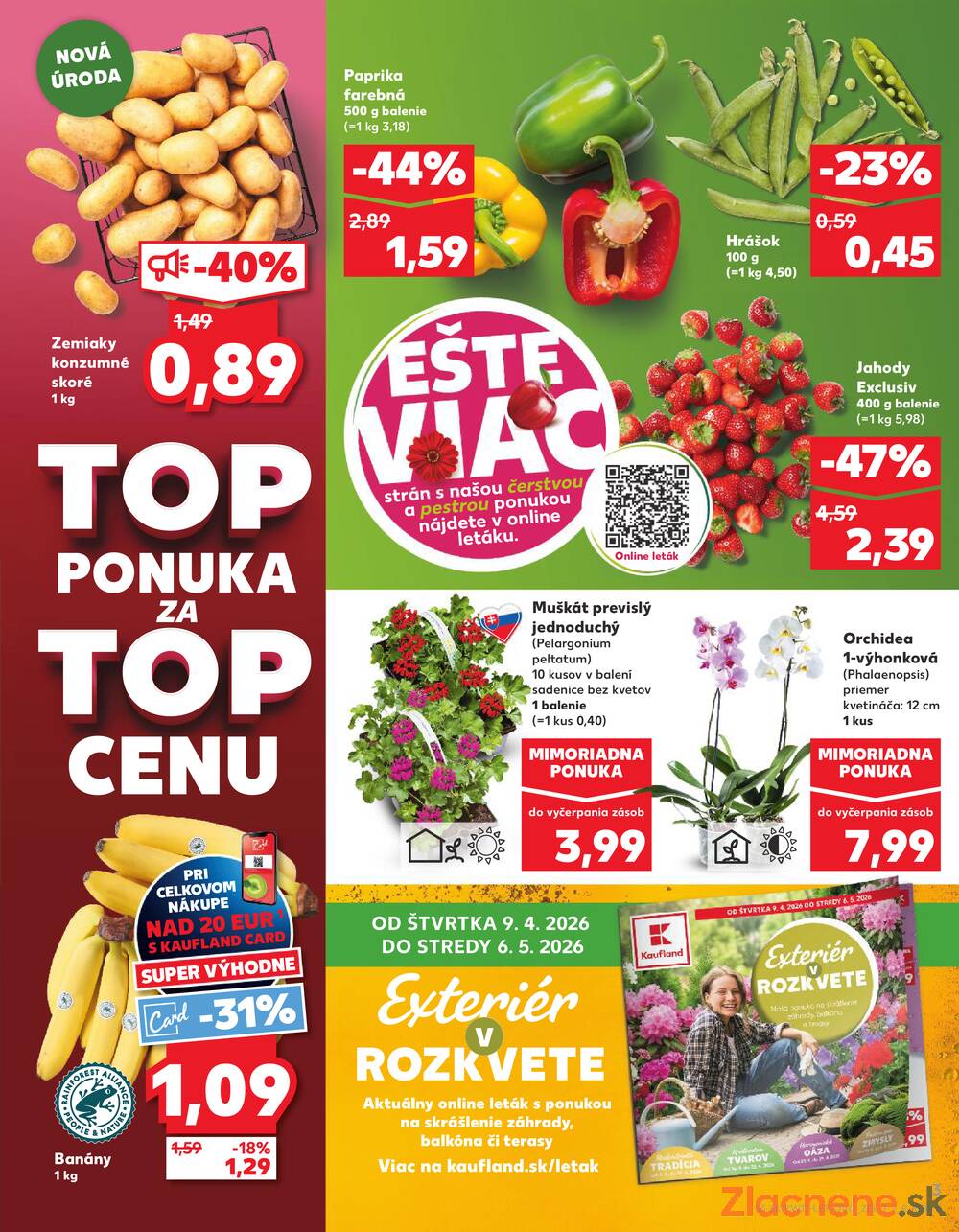 Kaufland 23.4. - 29.4. - Kaufland Handlová - Okružná ul.