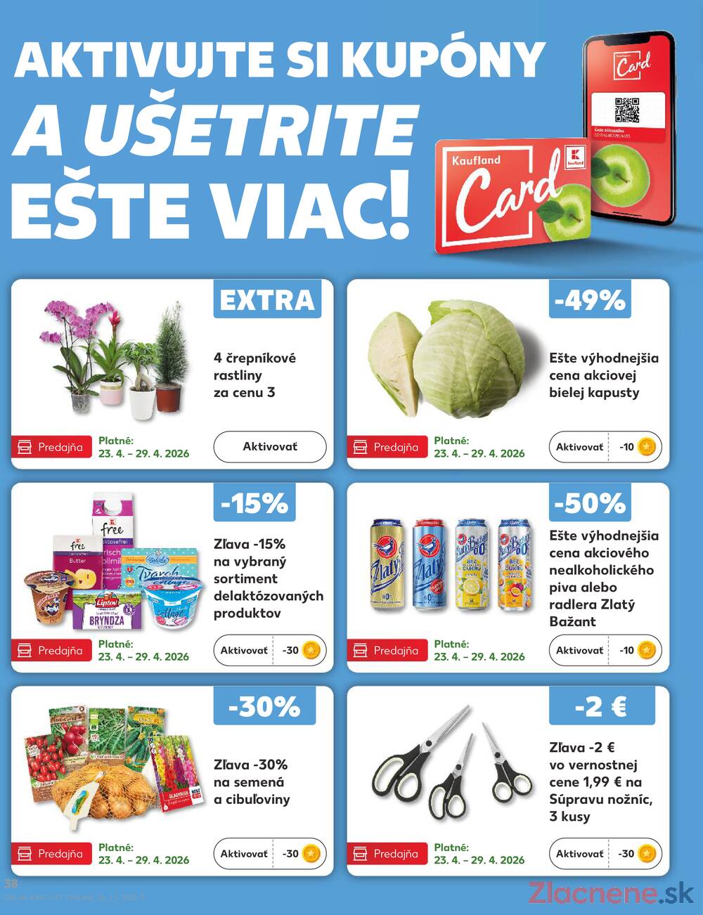 Leták Kaufland - Kaufland 23.4. - 29.4. - Kaufland Galanta - strana 38