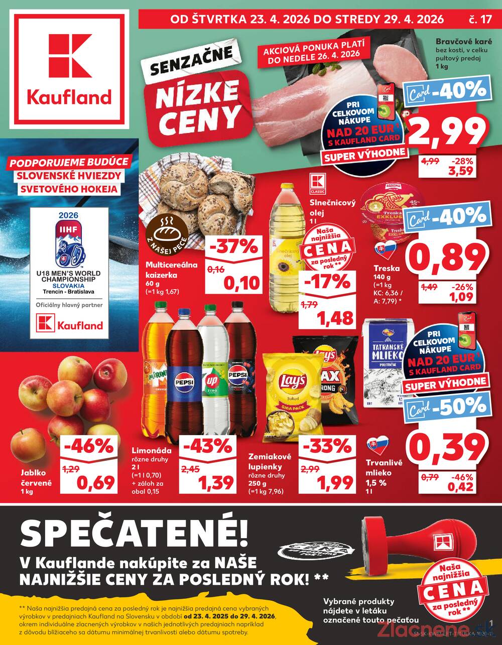 Leták Kaufland - Kaufland 23.4. - 29.4. - Kaufland Senec - strana 1
