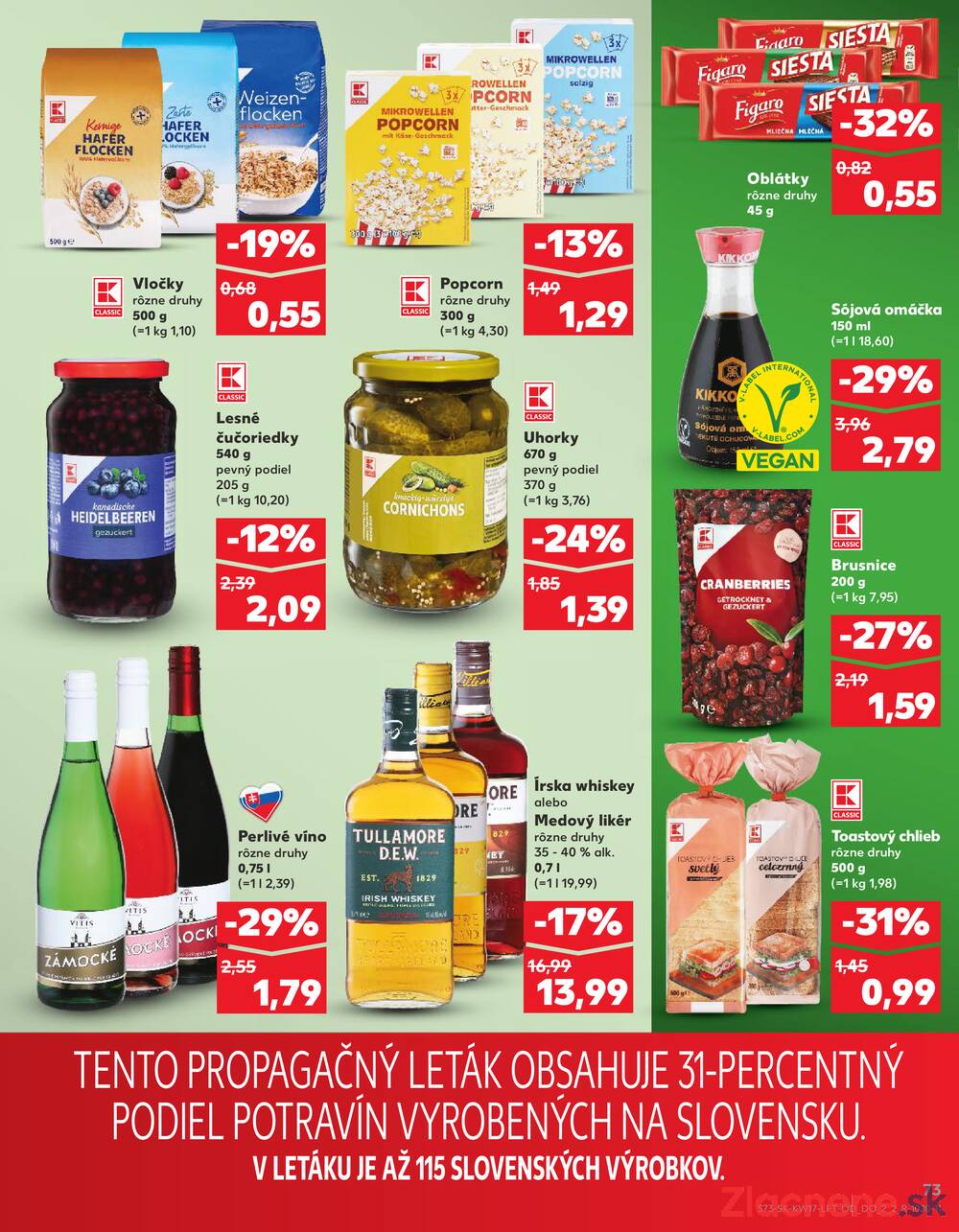 Leták Kaufland - Kaufland 23.4. - 29.4. - Kaufland Prievidza (Necpaly) - strana 73